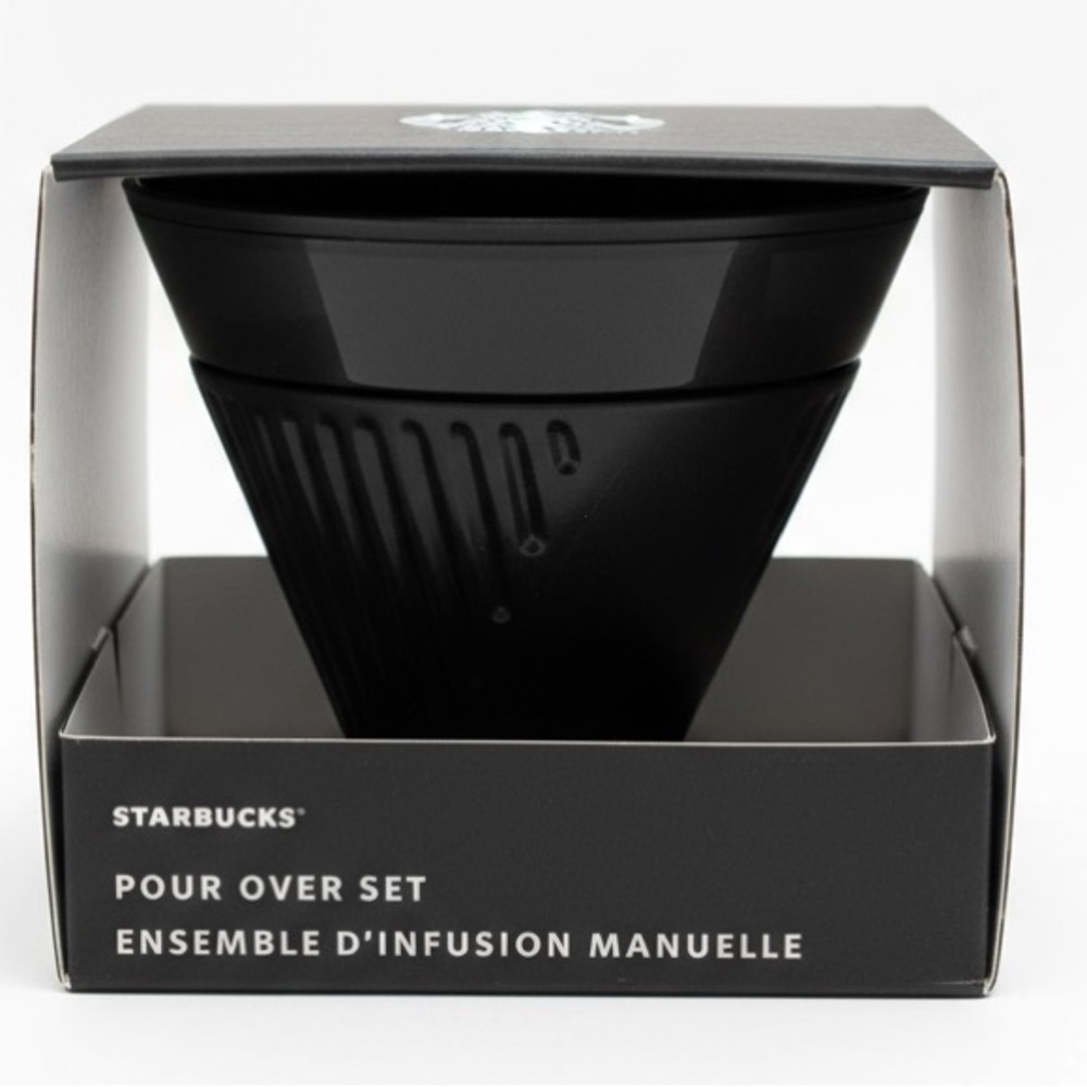 Starbucks Black Pour Over Set